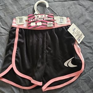 Girls shorts 2 pack size 2T